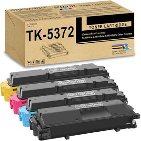 TK-5372 TK5372 TONER CARTRIDGE عالية السعة 4PACK متوافقة TK-5372K TK-5372C TK-5372M TK-5372Y خرطوشة الحبر Kyocera PA3500CX MA3500CIX MA3500CIFX