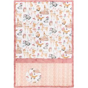 Minky Lullaby Critter Grove Kuddle Kit Shannon Fabrics