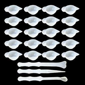 Taodan 23pcs silicone oldling cup dispenser mini mixing bowl مع ملحقات ملحقات ملحقات ملحقات ملحقات ملحق