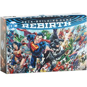 DC Deck Building Game: Rebirth - سينمائي متعدد الحملات مع طريقة اللعب والبطاقات الفريدة - يتميز موقع DC Universe المميز - متوافق مع سلسلة ألعاب DC Deck Building الأخرى