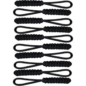 10 قطع السوستة سحب البديل لباس السوستة سحب المساعد يدوية المنسوجة vajra عقدة paracord السحب tab موسع لسيارة الظهر سترات الأمتعة الأمتعة محافظ (لون المشوش)