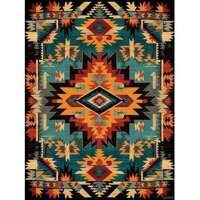 DIY 5D Diamond Painting Kits for Adults Diamond Painting Southwestern American Southwest for Home Decor Canvas 30x40cm/12x16inches