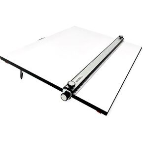 PK00017 MODEL PXB31 لوحة رسم الصياغة المحمولة 23 "× 31" ؛ سلسلة PXB ؛ الألومنيوم القابل للتعديل الموازي atterededge. تحمل مقبض أداة الهندسة المعمارية للطلاب والمهنيين