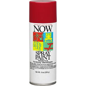 NOW Wagon Red Enamel Spray Paint, 9 oz