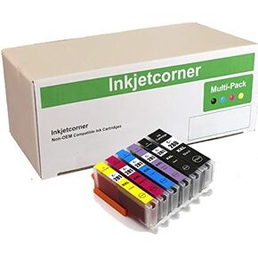 Inkjetcorner Compatible Ink Cartridge Replacement for PGI-280XXL CLI-281XXL PGI 280 XXL CLI 281 XXL for use with TS8320 TS8322 TS8222 TS9120 TS8120 TS8220 (6-Pack)