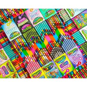 ألوان Springbok من Crayola 500 قطعة بانوراما للبالغين والعائلات هي مجموعة من المرح متعدد الألوان للجميع. لغز مثالي لوقت العائلة.