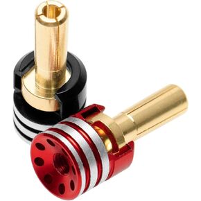 2pcs vgoohobby heatkink bullet plug grips w/ 4mm 5 mm bullet bullet plants for 1/10 Off-Road Truck Battery Connection (5mm)