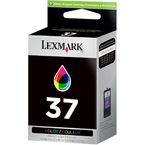 Lexmark No 37 Color Return Prog Print Cartridge