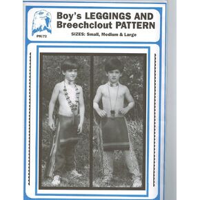 Eagle's View Patterns - Boy's Leggings and Breechclout Pattern