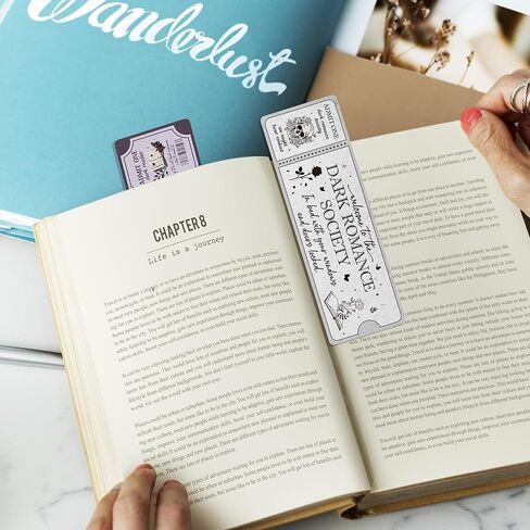 Smut Romance Book Club Bookmarks: 20 Pcs Smut Book Mark for Reading Women, Ticket Design Spicy Funny Page Markers Clips, Bookish Gifts for Adults Book Lovers, Unique Book Tracker Party Gift in Kuwait