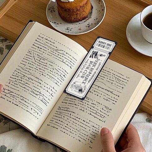 Smut Romance Book Club Bookmarks: 20 Pcs Smut Book Mark for Reading Women, Ticket Design Spicy Funny Page Markers Clips, Bookish Gifts for Adults Book Lovers, Unique Book Tracker Party Gift in Kuwait