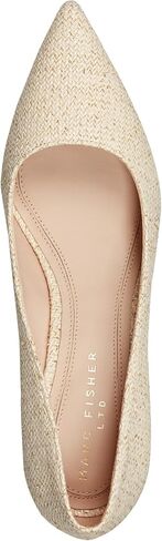 Marc Fisher LTD Women's Zala Pump, Light Grey Patent Leather, 6 in Kuwait