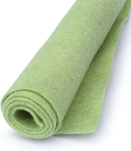 Pistachio Ice Cream Green - Wool Felt Oversized Sheet - 35% Wool Blend - 1 12x18 inch Sheet in Saudi Arabia
