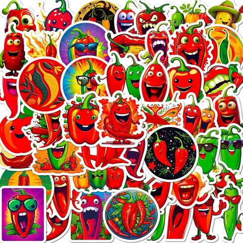 50pcs ملصقات بطاطس مضحكة للأطفال ، والمراهقين ، وملصقات ميمات فينيل ميم اللطيفة لزجاجات المياه ، والكمبيوتر المحمول ، والهاتف ، والأمتعة ، وملصقات الخضار العصرية بالجملة ، وإمدادات الحفلات (الصفراء) in Kuwait