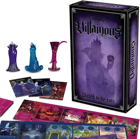 يمكن لعب Ravensburger Disney Villainous Wicked to the Core - لعبة الإستراتيجية للأطفال والكبار الذين تتراوح أعمارهم بين 10 سنوات - كقائمة مستقلة أو توسع in Saudi Arabia