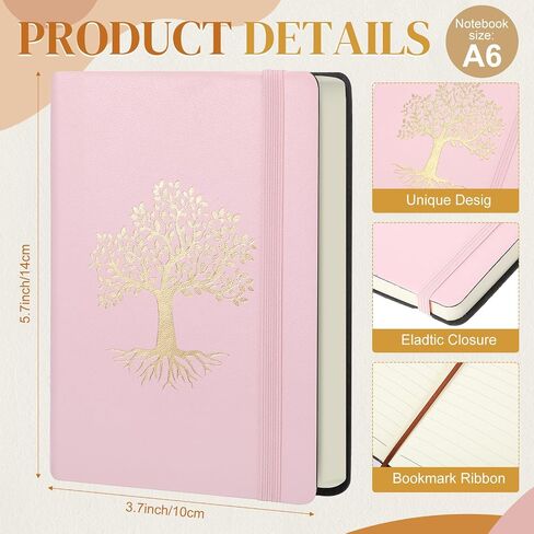12 Pack Lined Journal Small Pocket A6 Leather Notebooks for Writing Hardcover Notepad for Women Men Business Work College Ruled Notebooks 5.7 x 3.7 Inch(Retro Color) in Saudi Arabia