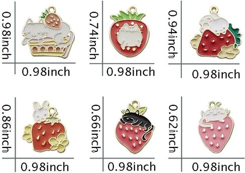 Cute Creative Cat Charms 4 Styles 20 Pcs Enamel Potted Plant Cat Charms for Jewelry Making Earring Key Chain Necklace Bracelet Pendants Crafts in Saudi Arabia