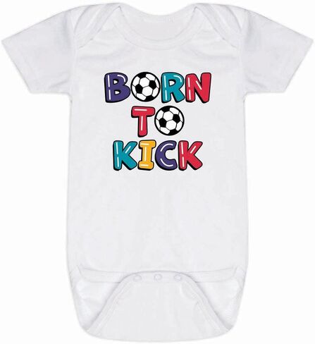ChalkTalkSPORTS Soccer Baby & Infant One Piece | Soccer Theme Bodysuits in Kuwait