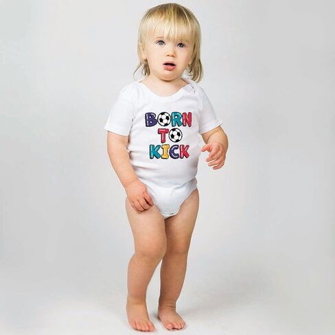 ChalkTalkSPORTS Soccer Baby & Infant One Piece | Soccer Theme Bodysuits in Kuwait