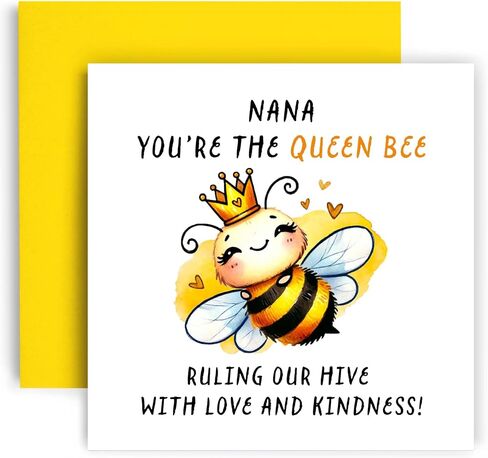 Huxters Happy Mother's Card لبطاقة Nana للحصول على أواني من حب هدية NANA - 14.8 سم (الأواني NANA) in Kuwait