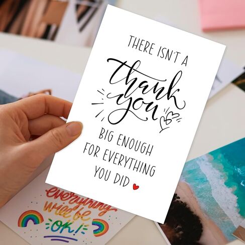 Cute Thank You Card, Funny Thank You Card for Her Him, Appreciation Card for Teacher Friend, A Little Card to Say A Big Thank You in Kuwait