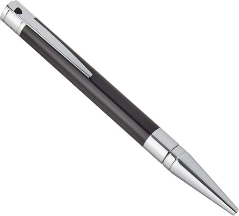 S.T. Dupont 265200 D Initial Ballpoint Pen, Black and Chrome (Genuine Import) in Saudi Arabia