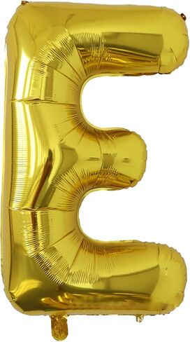 U Letter Balloons, 40 Inch Large Gold Letter Balloons, A to Z Mylar Balloons Letters, U Foil Balloon, for Birthday, Baby Shower, Wedding, Anniversary Party Decoration in Kuwait