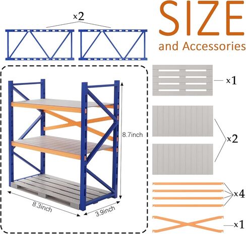 Mini Display Shelves for Mini Brands - 3-Tier Miniature Display Rack Mini Mart Accessories, Mini Collectibles Shelves Decoration for 5 Surprise Mini Brands (No Mini Collectibles Included) in Saudi Arabia
