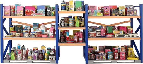 Mini Display Shelves for Mini Brands - 3-Tier Miniature Display Rack Mini Mart Accessories, Mini Collectibles Shelves Decoration for 5 Surprise Mini Brands (No Mini Collectibles Included) in Saudi Arabia