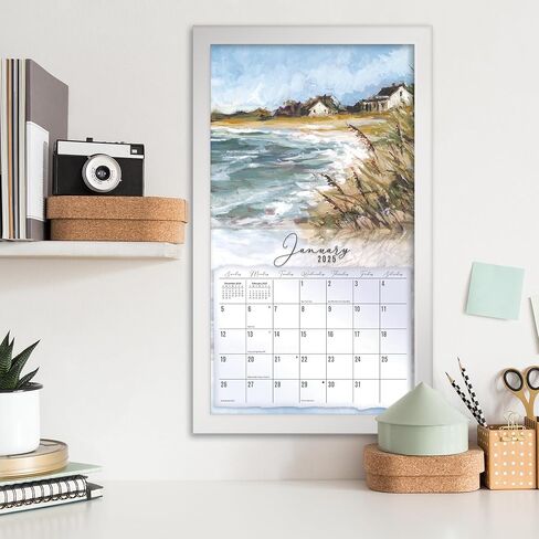 LANG Coastal Shores 2025 Wall Calendar (25991002023) in Saudi Arabia