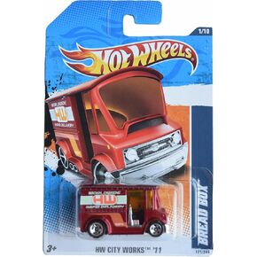 Hot Wheels Bread Box, HW City Works '11 1/10 [red] 171/244