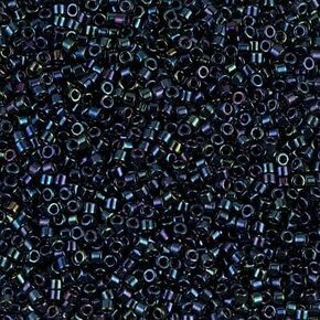 Miyuki Delica 11/0 Mylinder Beads - Met Dk Blue Iris - DB0002 5 Grams