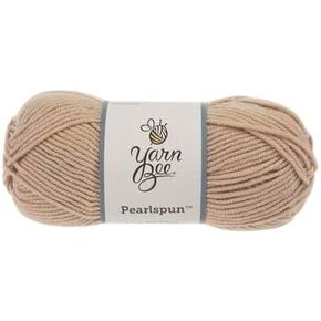 Yarn Bee #2 Pale Taupe Pearlspun 3.5 Oz