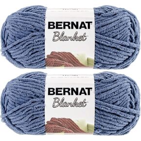 Bernat بطانية Big Ball Yarn (2 pack) Country Blue 161110-10106