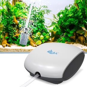 AQQA Aquarium Air-Powered Sponge Filter & Aquarium Air Pump with Full Set of Accessories