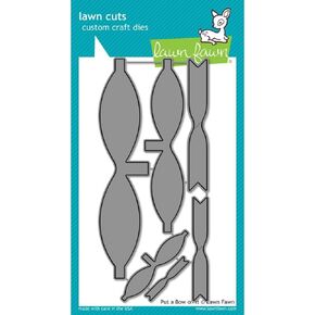 LAWN FAWN Put A Bow On It Lawn Cuts Custom Craft Die