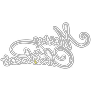 يموت قطع عيد الميلاد لصنع البطاقات ، وفرة القطع المعدنية عيد ميلاد سعيد قطع الإستنسل ل DIY Scrapbooking Photo Photo ألبوم الزخرفة.