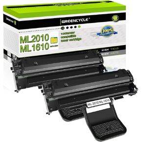 Greencycle 2 Pack ML2010 ML1610 ML-2010D3 استبدال خرطوشة الحبر الأسود المتوافق مع Samsung ML-2010 ML-2010R MLT-D119S ML-2510 ML-2570 SCX-4321 SCX-4521F