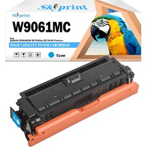خرطوشة الحبر Cyan W9061MC متوافقة مع HP W9060MC Color Managed E55040 E55040DW E57540DN E57540 E57540C PRINTER