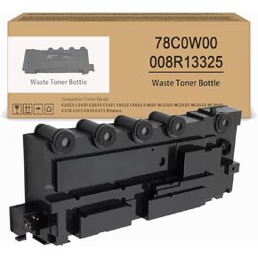 78C0W00 / 008R13325 Waste Toner Bottle Compatible with Lex Mark C2325 C2425 C2535 CX421 CX522 CX622 CX625 MC2325 MC2425 MC2535 MC2640 / Xerox C310 C315 C410 C415 Printers