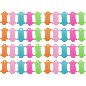 JCBIZ 40pcs DIY Plastic Assistant Thread Trimmer Color Sweater Knitter Crochet Winder Tool Cross-Stitch Spool for The Knitting Sewing Process