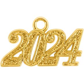 GraduatePro 2024 Year Charm for Tassel Tassel Signet Color Gold Color