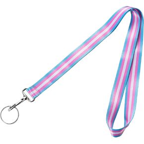 ملون LGBTQ Flag Lanyard - Gay Pride LGBTQ حاملي شارات الفخر والأحداث