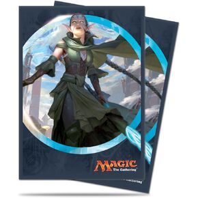 Ultra Pro Magic: The Gathering Kaladesh "Nissa ، Vital Force" Scylder Standard Deck Protector 80ct