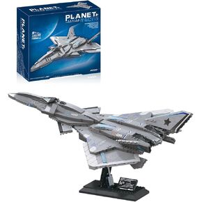 F-22S Fighter Jet Building Block Set for Adults – 20 in Planet Star Military Airplane Air-Force with Display Stand, Compatible with Lego Plane, Gift for Kids Aged 8+,1226 Pcs