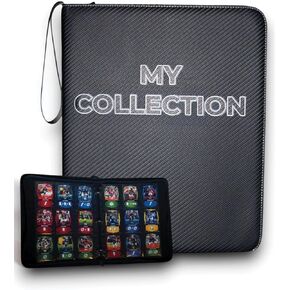 KGML 720 CARD MOICTS ، BINDER CARD CARD TRADING ، 40 صفحة ، مقاومة للماء ، مجموعة ، تصميم فريد من نوع