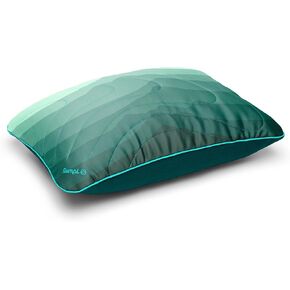 Rumpl The Adjustable Camp Pillow - Full Size Packable Outdoor and Travel Pillow, Two-Sided Temperature Control, 22" x 15", Cascade Fade