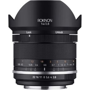 Rokinon Series II 14mm F2.8 Weather Sealed Ultra Wide Angle Lens for Canon M (SE14-M)