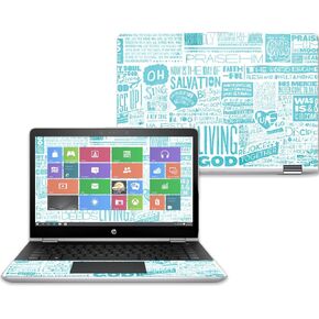 Skin Mayyskins متوافق مع HP Pavilion X360 15 "(2017) - Faith | الحماية ، دائمة ، وغطاء ملصق فينيل فريدة من نوعها | سهلة التطبيق ، إزالة ، وتغيير الأنماط