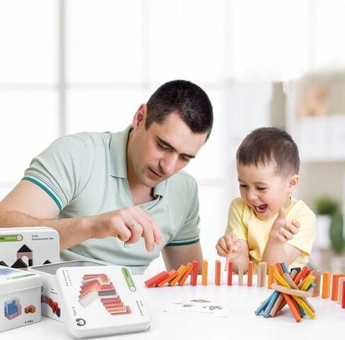 Educational Montessori Wooden Travel Toys for Kids! Perfect Roadtrip Toys, Travel Toys, Compact Summer Travel Essentials, On-The-Go Fun, Portable Toddler Toys - Tangram in Saudi Arabia